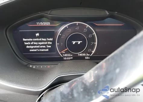 2023 Audi Tt Roadster 45 Tfsi Quattro S Tronic from USA, damaged, VIN TRUTECFV7P1007542